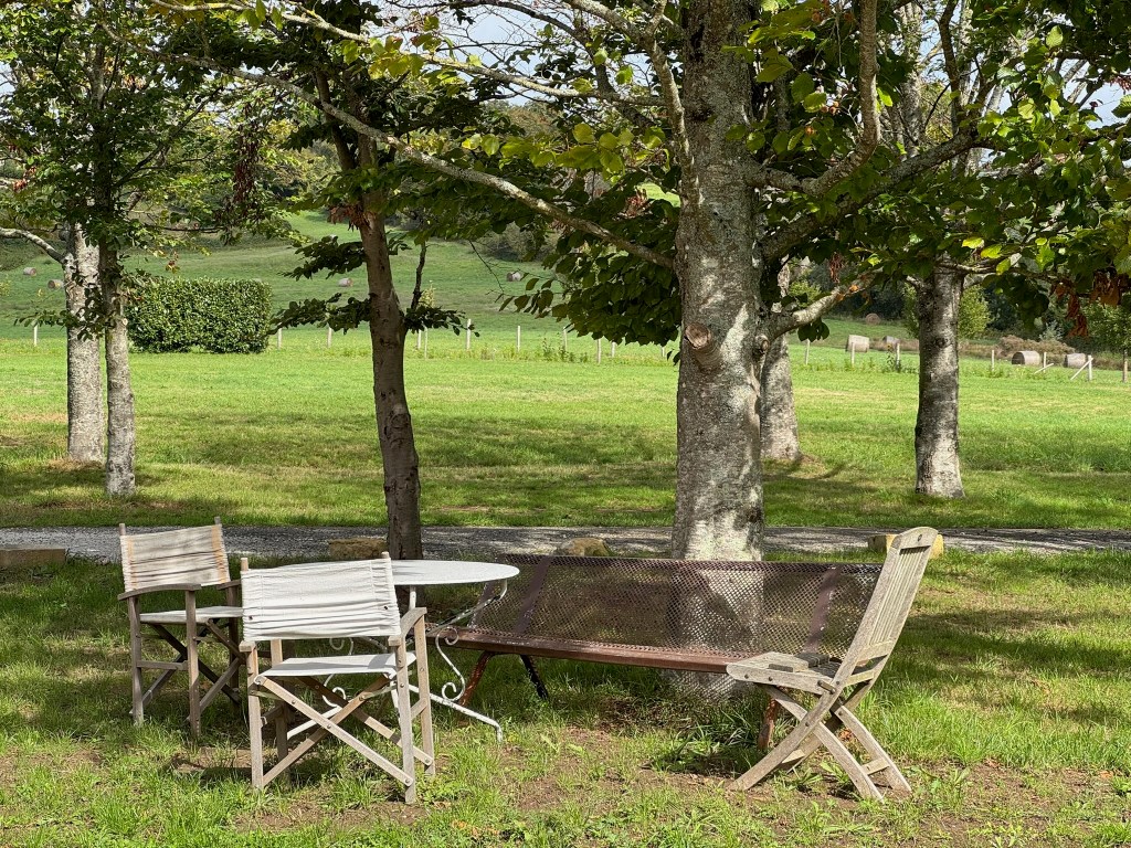La terrasse de la Maison du Grand Valbray